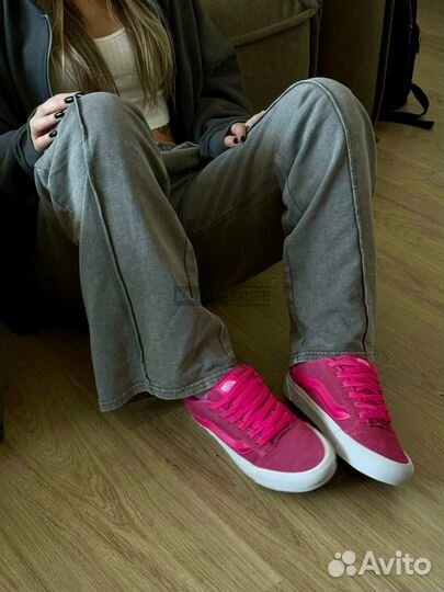 Женские кеды Vans Knu Skool pink