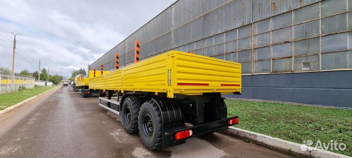 Полуприцеп бортовой ТЗА 588521-02410, 2023