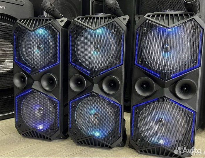 Беспроводная колонка большая новая пол метра