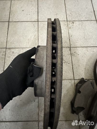 Передние тормозные диски range rover l405