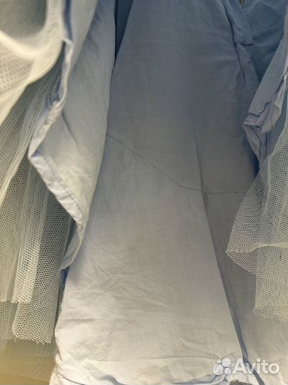 Голубое платье для девочки acoola 110 5 лет