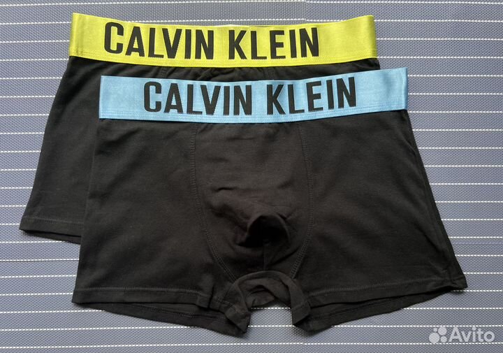 Трусы Calvin Klein черные 4 шт