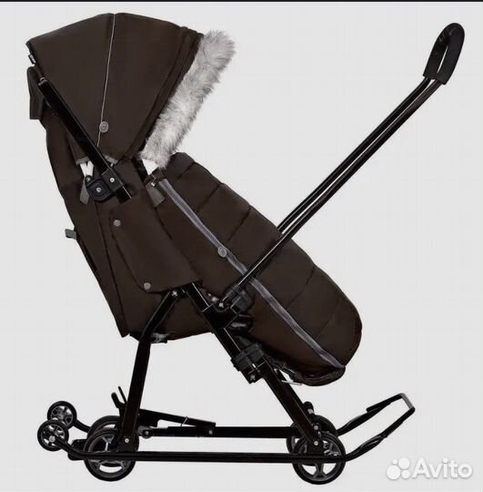 Санки коляска ника детям 7