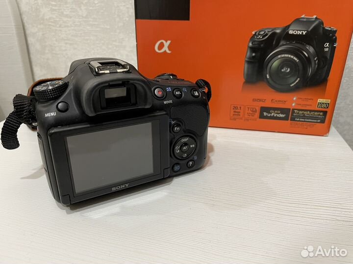 Зеркальный фотоаппарат sony a 58
