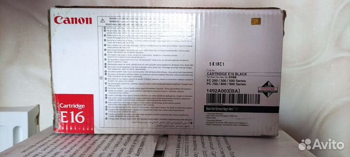 Картридж Canon оригинал