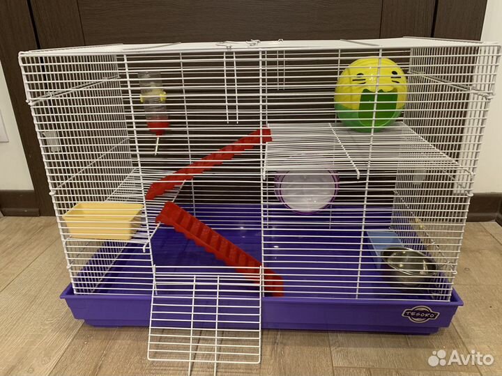 Клетка новая для грызынов