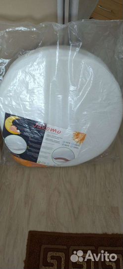 Матрас детский круглый новый
