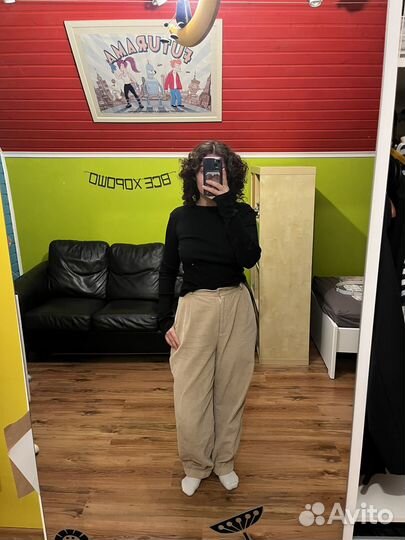 Вельветовые брюки