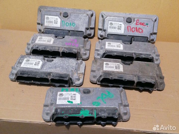 Блок управления двигателем фольксваген поло