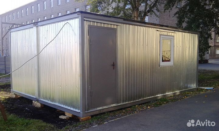 Дачный блок-модуль 29 м² (4.8 х 6.0 х 2.50)