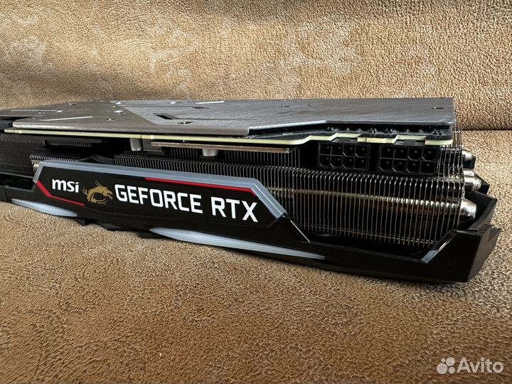 Видеокарта Msi rtx 2080 super gaming x trio
