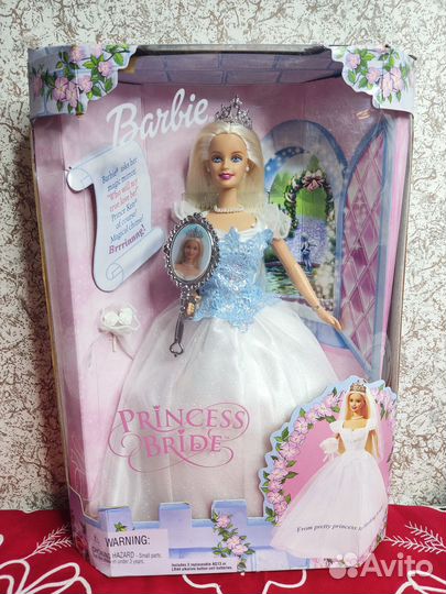 Кукла Барби Barbie Princess Bride 2000 год, новая