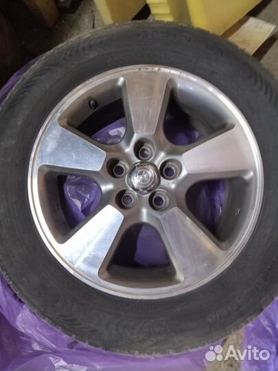 Колеса с Toyota Wish Диски родныеToyota, резина: H
