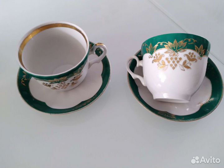 Чашка с блюдцем СССР