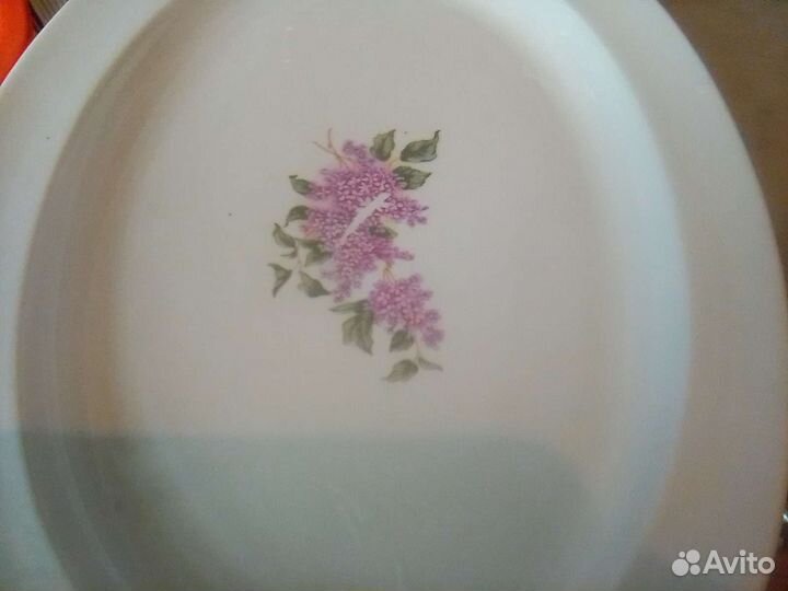 Блюда СССР разные фарфор