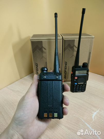 Комплект раций Baofeng UV-5R 8w 3 режима мощности