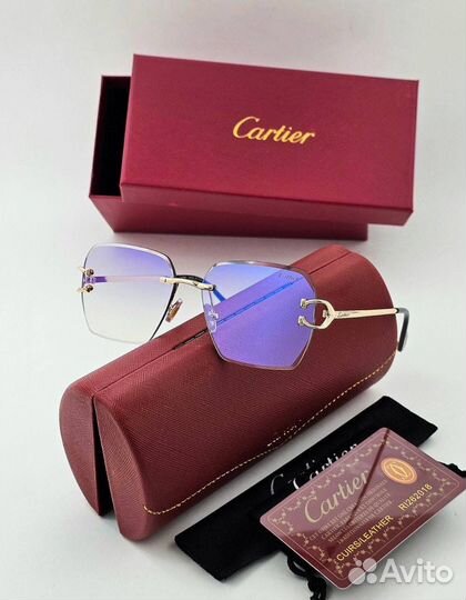 Очки прозрачные Cartier