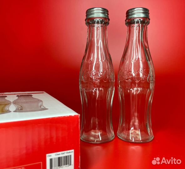 Набор 2 бутылочки Кока кола (соль, перец)