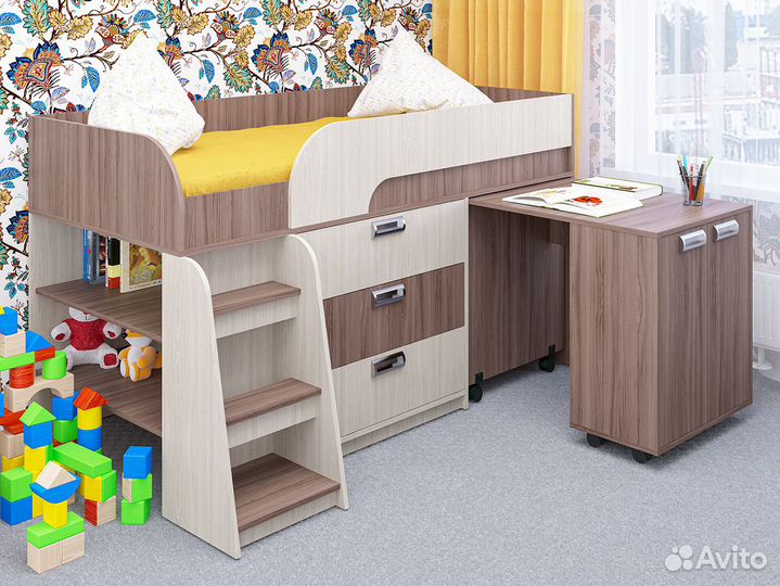 Кровать-комод парус