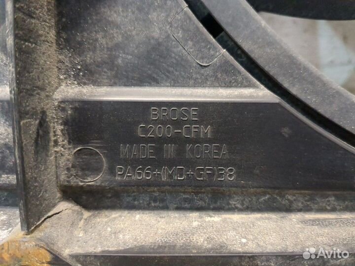 Вентилятор радиатора SsangYong Korando 2010, 2010