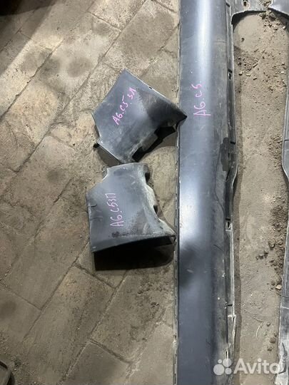 Накладка порогов Audi A6C5