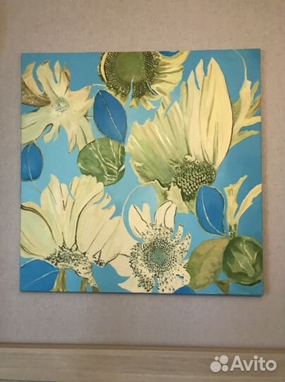 Картина интерьерная 110*110 см