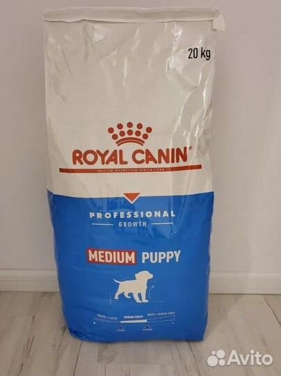 Сухой корм для щенков royal canin медиум паппи