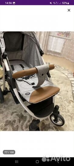 Прогулочная коляска Nuovita Corso серая
