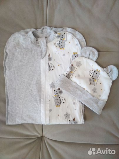 Пеленка кокон на молнии