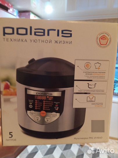 Мультиварка polaris pmc 0548ad новая