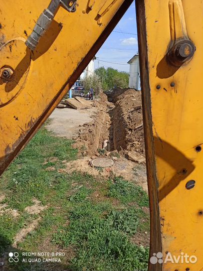 Услуги Экскаватора - Погрузчика JCB