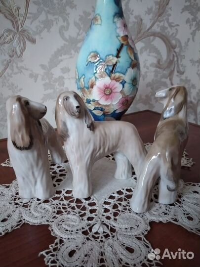 Статуэтка борзая(фарфор)