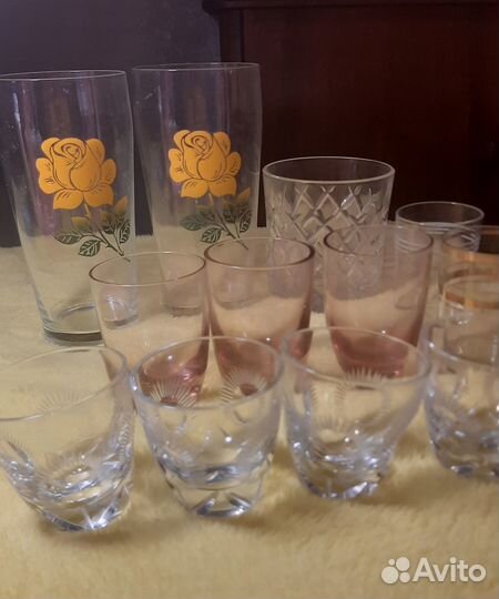 Бокалы и рюмки СССР