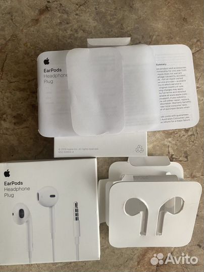 Наушники apple earpods 3.5 мм