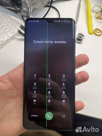 Дисплей Oled Huawei p30 pro с дефектом