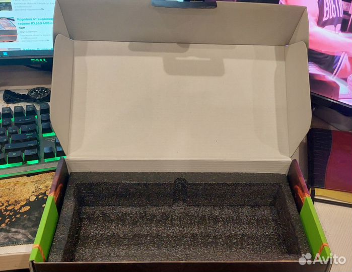 Коробка видеокарты Manli geforce RTX3060 TI 8GB