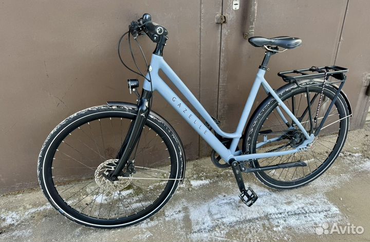 Дорожный велосипед на ремне Gazelle (Alfine)