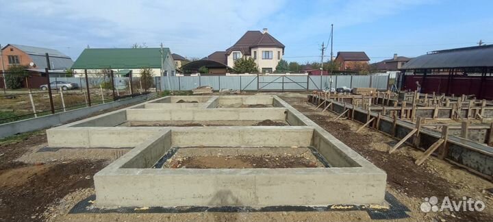 Перекрытия, бетонные работы