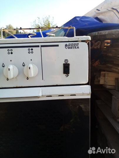 Электрогазовая Плита. Б. У. Решетка. Поддон