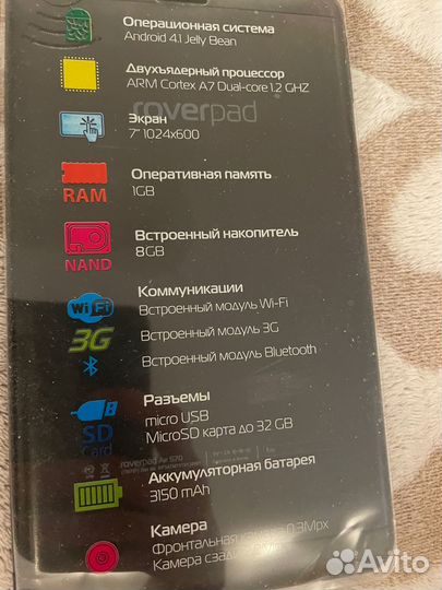 Планшет Roverped нерабочий