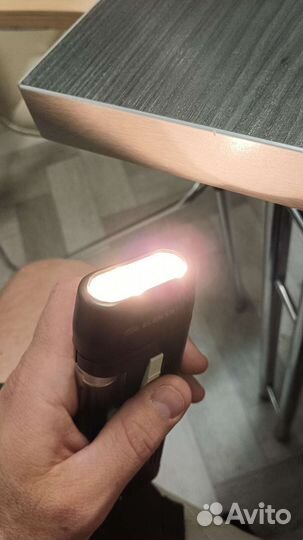 Ультра-фиолетовый детектор валюты+фонарь