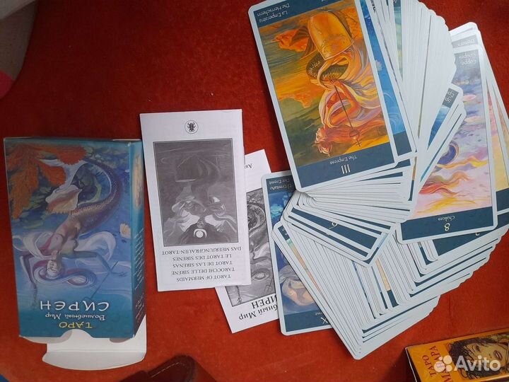 Таро сирен, манара, викторианское и другие колоды