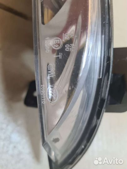 Ходовой огонь на Рено Флюенс левый