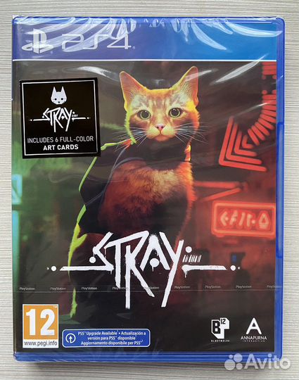 Диск Stray (Новый) для Sony PS4 / PS5