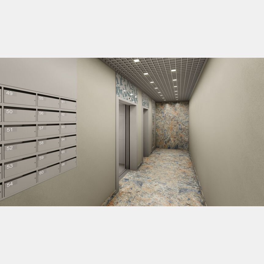 2-к. квартира, 74,3 м², 3/9 эт.