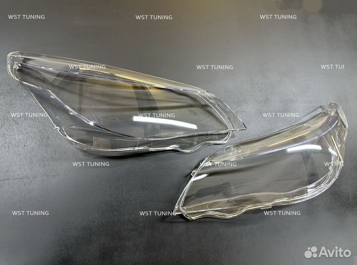 Стекла фар bmw e60