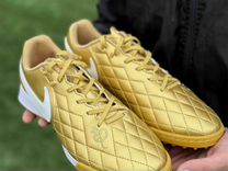 Сороконожки Nike Tiempo Legend gold