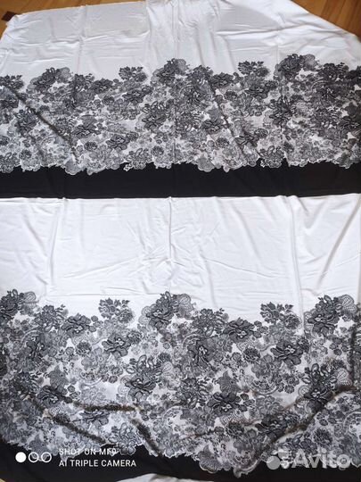 Отрез ткани вискоза