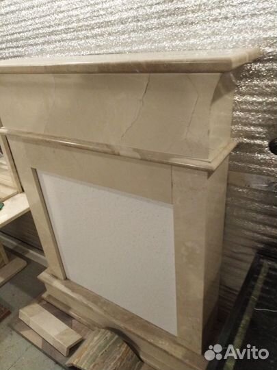 Каминный портал мраморный