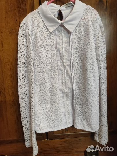 Блузка школьная 146 новая